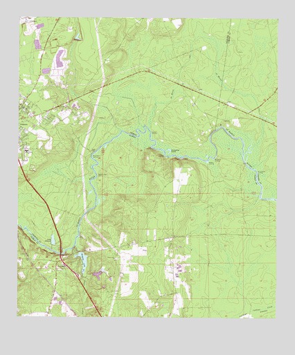 Boulogne, FL USGS Topographic Map