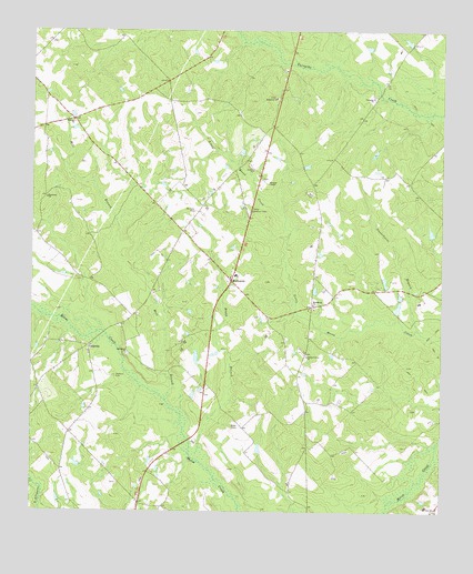 Workmore, GA USGS Topographic Map