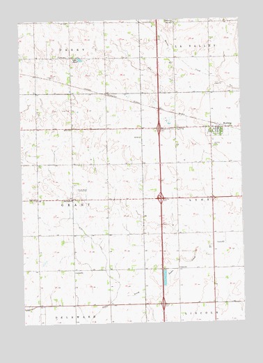 Worthing, SD USGS Topographic Map