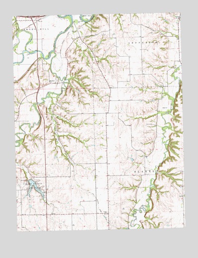 Wreford, KS USGS Topographic Map