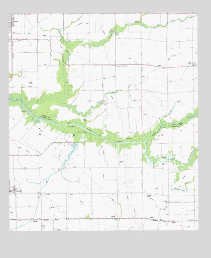 Wright, LA USGS Topographic Map