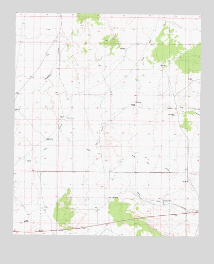 Wrye Peak NW, NM USGS Topographic Map