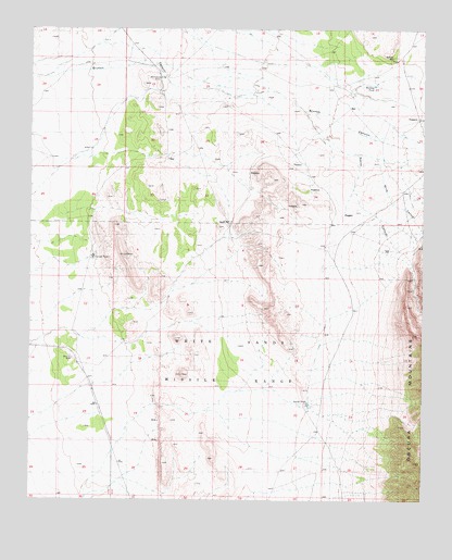 Wrye Peak SW, NM USGS Topographic Map