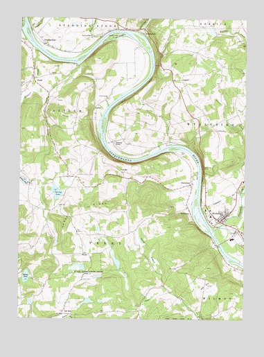 Wyalusing, PA USGS Topographic Map