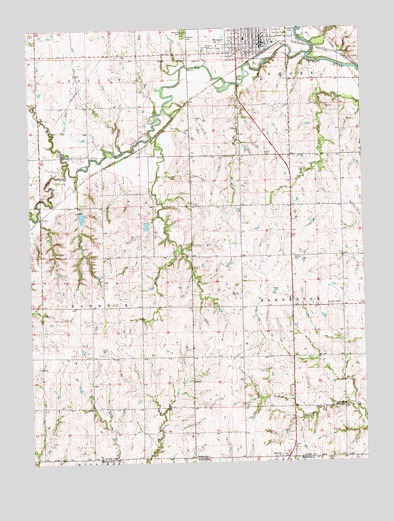 Wymore, NE USGS Topographic Map