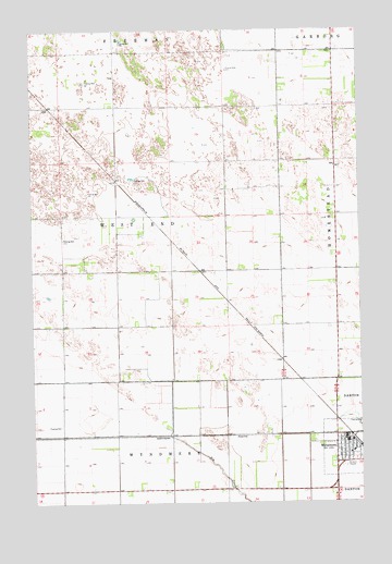 Wyndmere, ND USGS Topographic Map