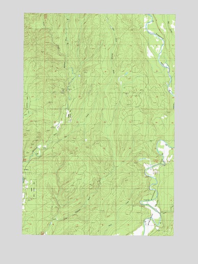 Wynoochee Valley NW, WA USGS Topographic Map