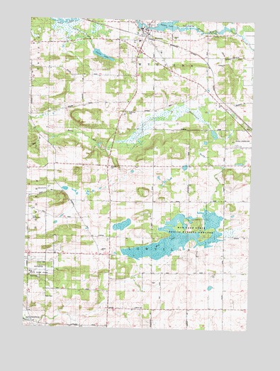 Wyocena, WI USGS Topographic Map