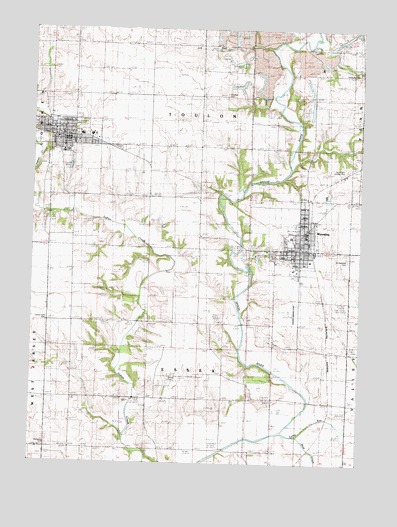 Wyoming, IL USGS Topographic Map