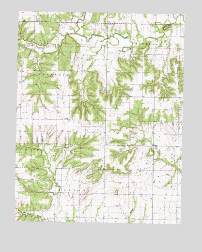 Xenia, KS USGS Topographic Map