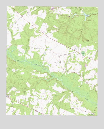 Alexander, GA USGS Topographic Map