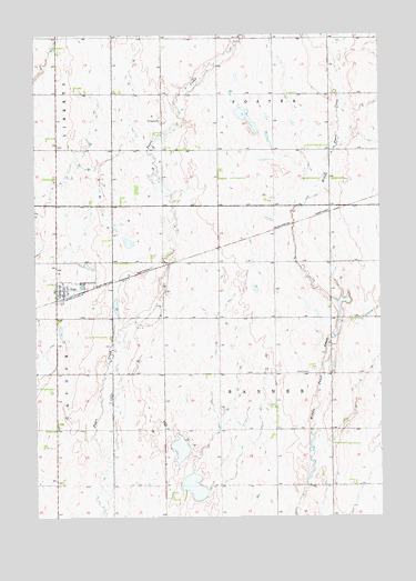 Yale, SD USGS Topographic Map