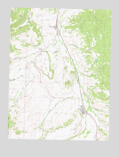 Yampa, CO USGS Topographic Map