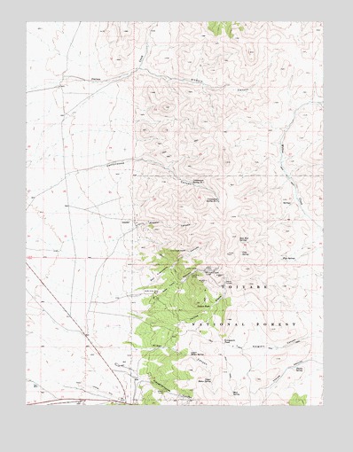 Yankee Blade, NV USGS Topographic Map