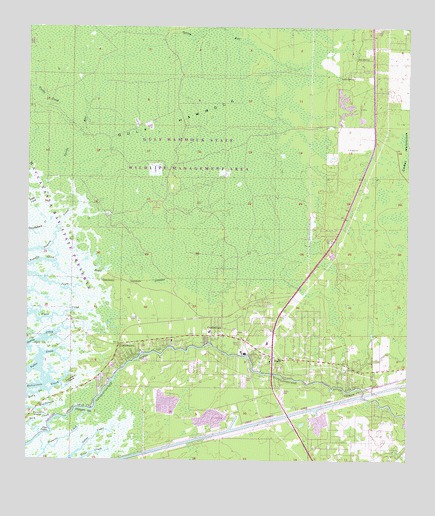 Yankeetown, FL USGS Topographic Map