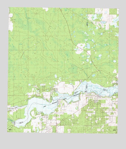 Yankeetown SE, FL USGS Topographic Map