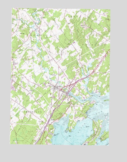Yarmouth, ME USGS Topographic Map