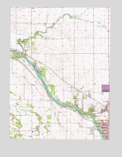 Bourbonnais, IL USGS Topographic Map