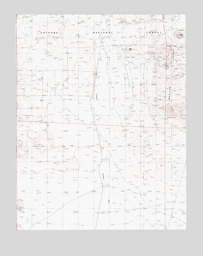 Yellow Cone, NV USGS Topographic Map