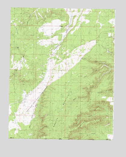 Yellowjacket Canyon, UT USGS Topographic Map