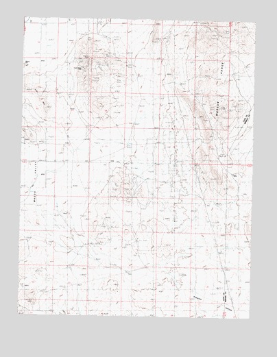 Yerington NE, NV USGS Topographic Map