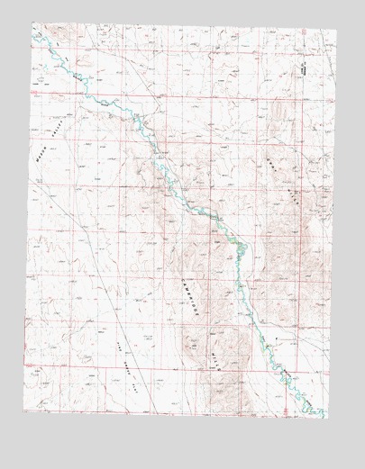 Yerington SE, NV USGS Topographic Map
