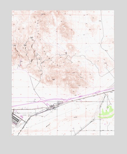 Yermo, CA USGS Topographic Map