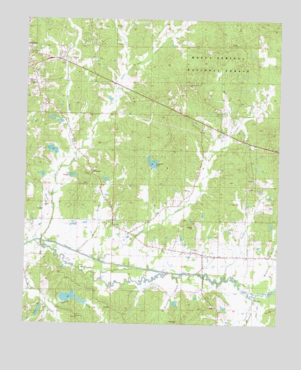 Yocona, MS USGS Topographic Map