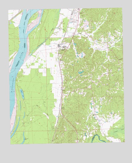 Yokena, MS USGS Topographic Map