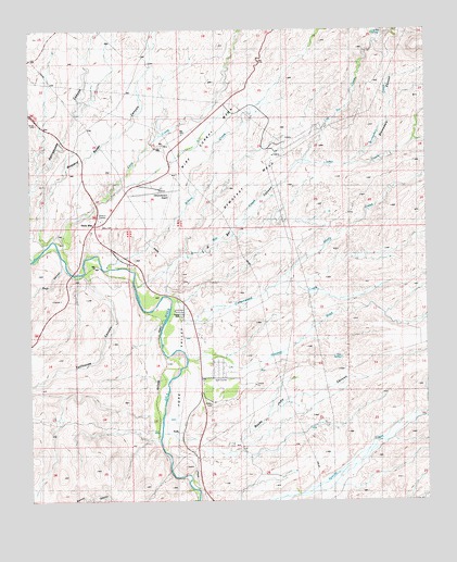 York, AZ USGS Topographic Map