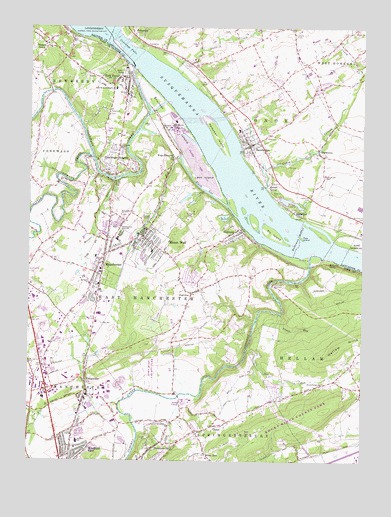 York Haven, PA USGS Topographic Map