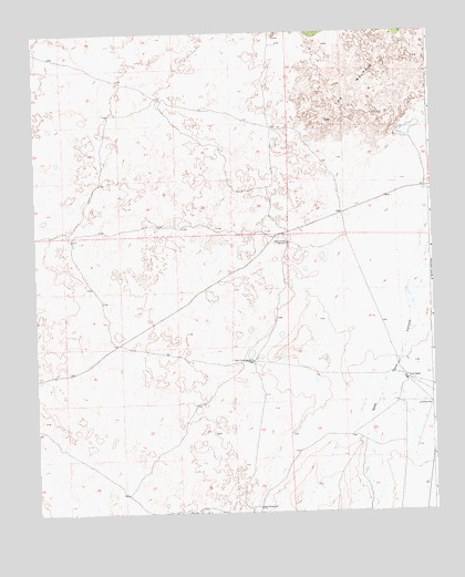 York Ranch, NM USGS Topographic Map