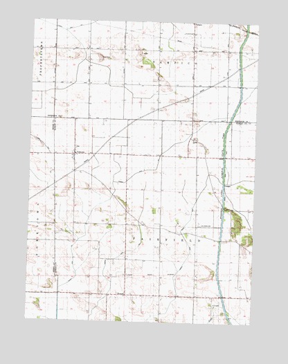 Yorktown, IL USGS Topographic Map