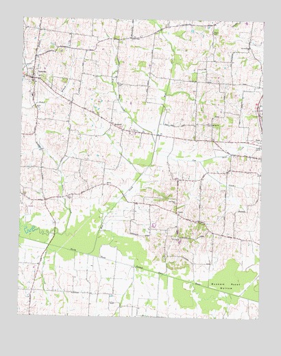 Yorkville, TN USGS Topographic Map