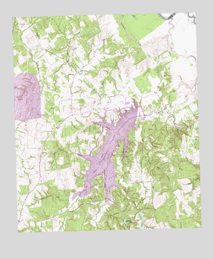 Young, TX USGS Topographic Map