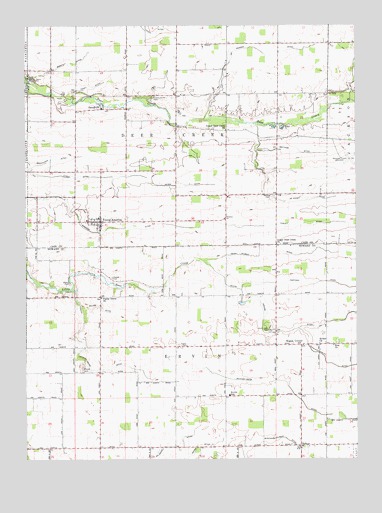 Young America, IN USGS Topographic Map