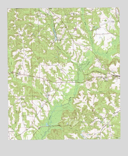 Youngblood, AL USGS Topographic Map