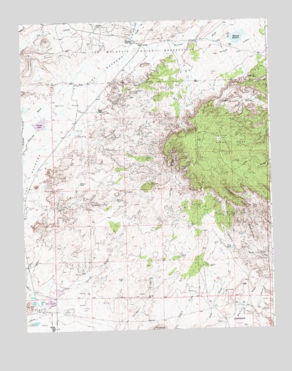 Youngs Lake, NM USGS Topographic Map