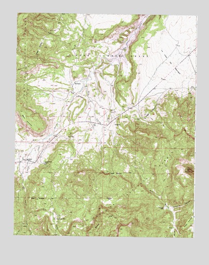 Youngsville, NM USGS Topographic Map