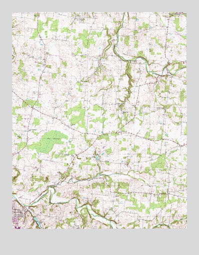Youngville, TN USGS Topographic Map