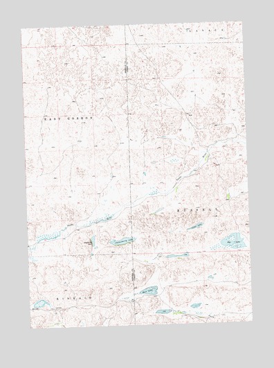Bovee Valley East, NE USGS Topographic Map
