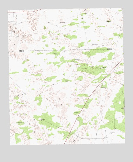 Y T Ranch, TX USGS Topographic Map