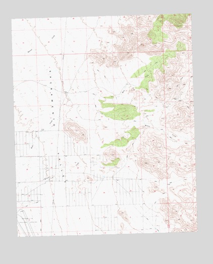 Yucca NE, AZ USGS Topographic Map