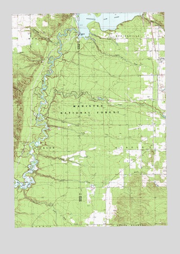 Yuma, MI USGS Topographic Map