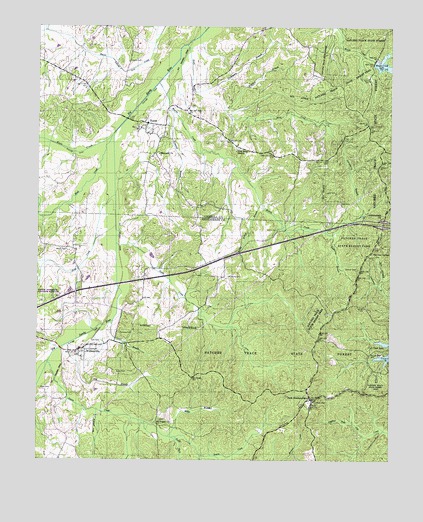 Yuma, TN USGS Topographic Map