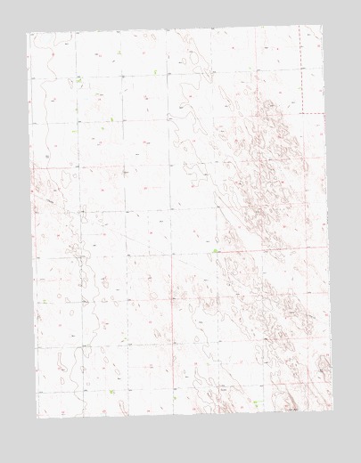 Yuma NE, CO USGS Topographic Map