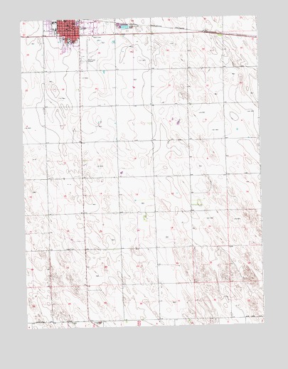 Yuma South, CO USGS Topographic Map