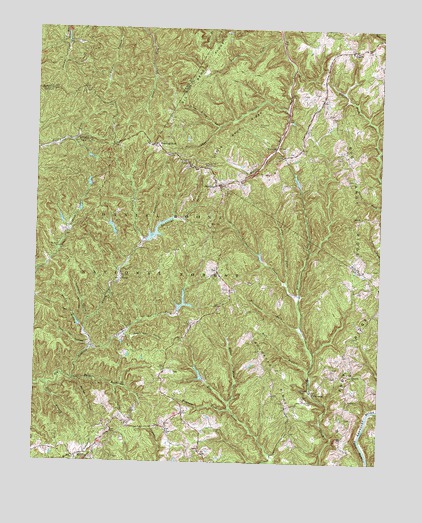 Zachariah, KY USGS Topographic Map