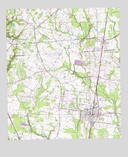Zachary, LA USGS Topographic Map