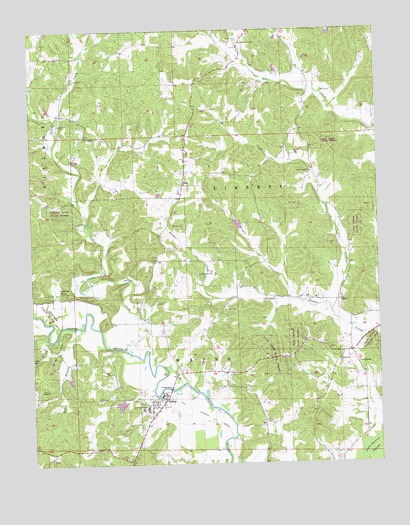 Zalma, MO USGS Topographic Map